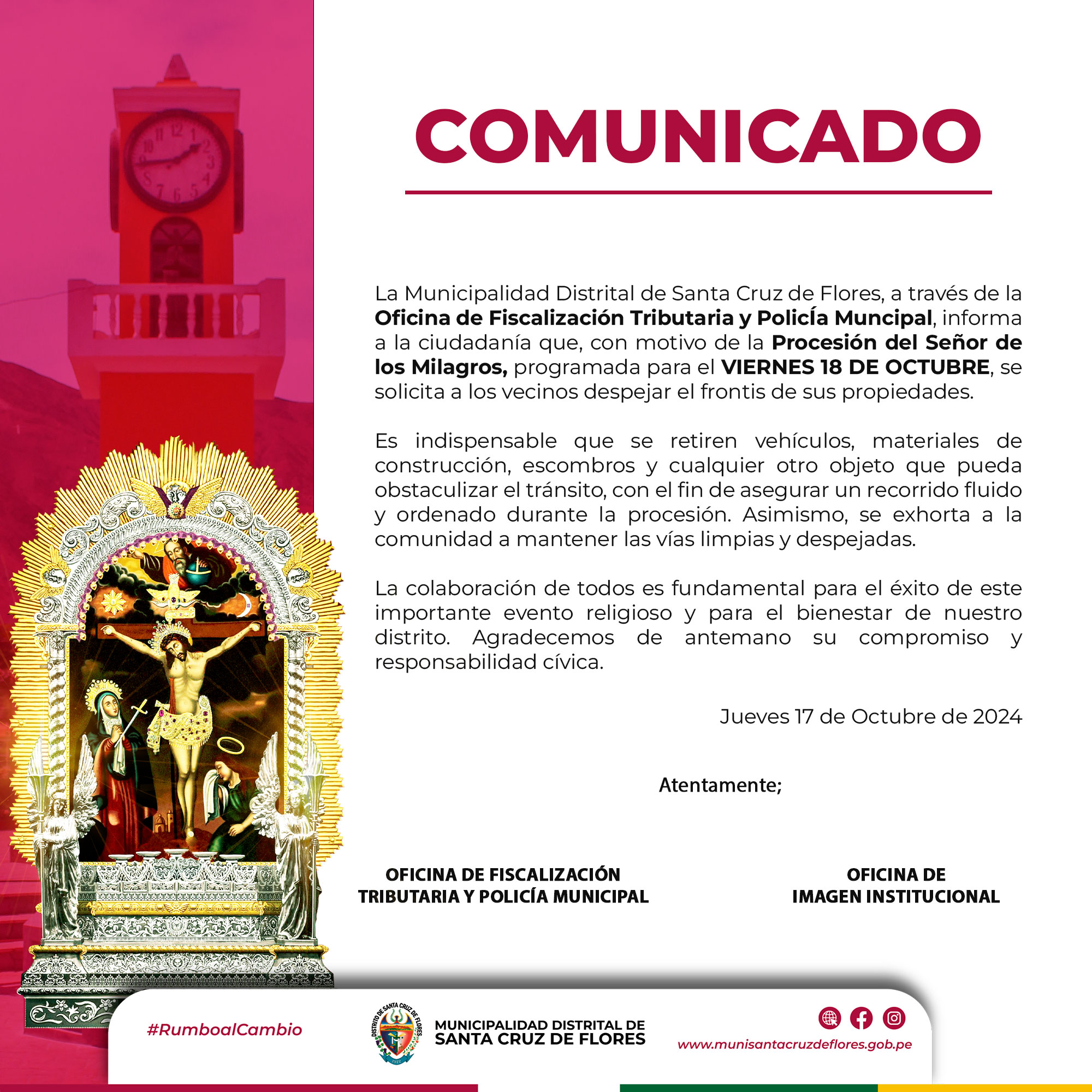 Comunicado Importante
