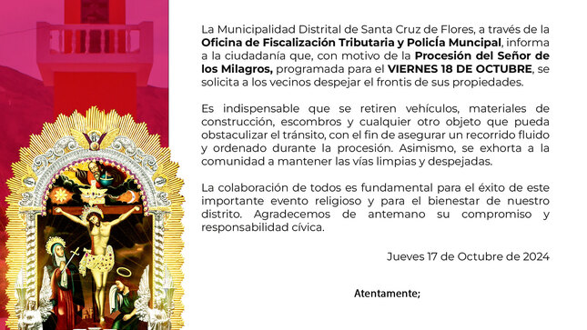 Comunicado Importante