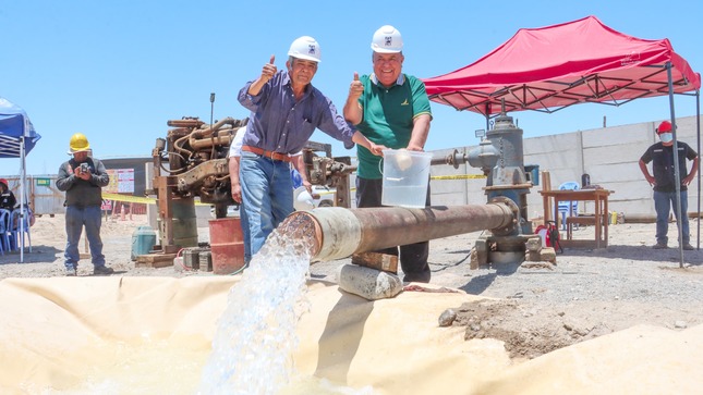 Pozos de Viñani aseguran agua para 60 mil habitantes de Tacna