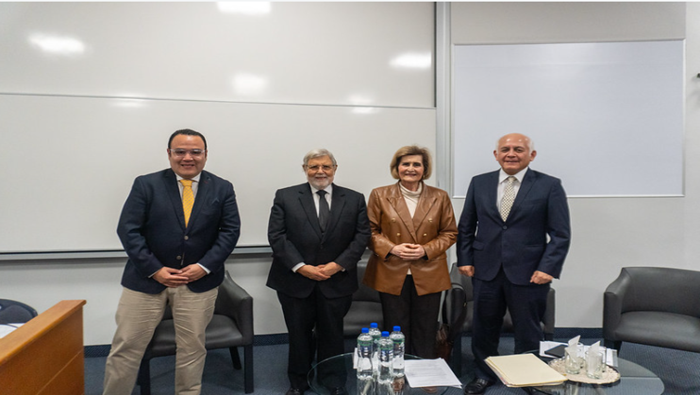 Presidenta del TC Luz Pacheco participó en la Semana de la Facultad de Derecho de la Universidad de Piura