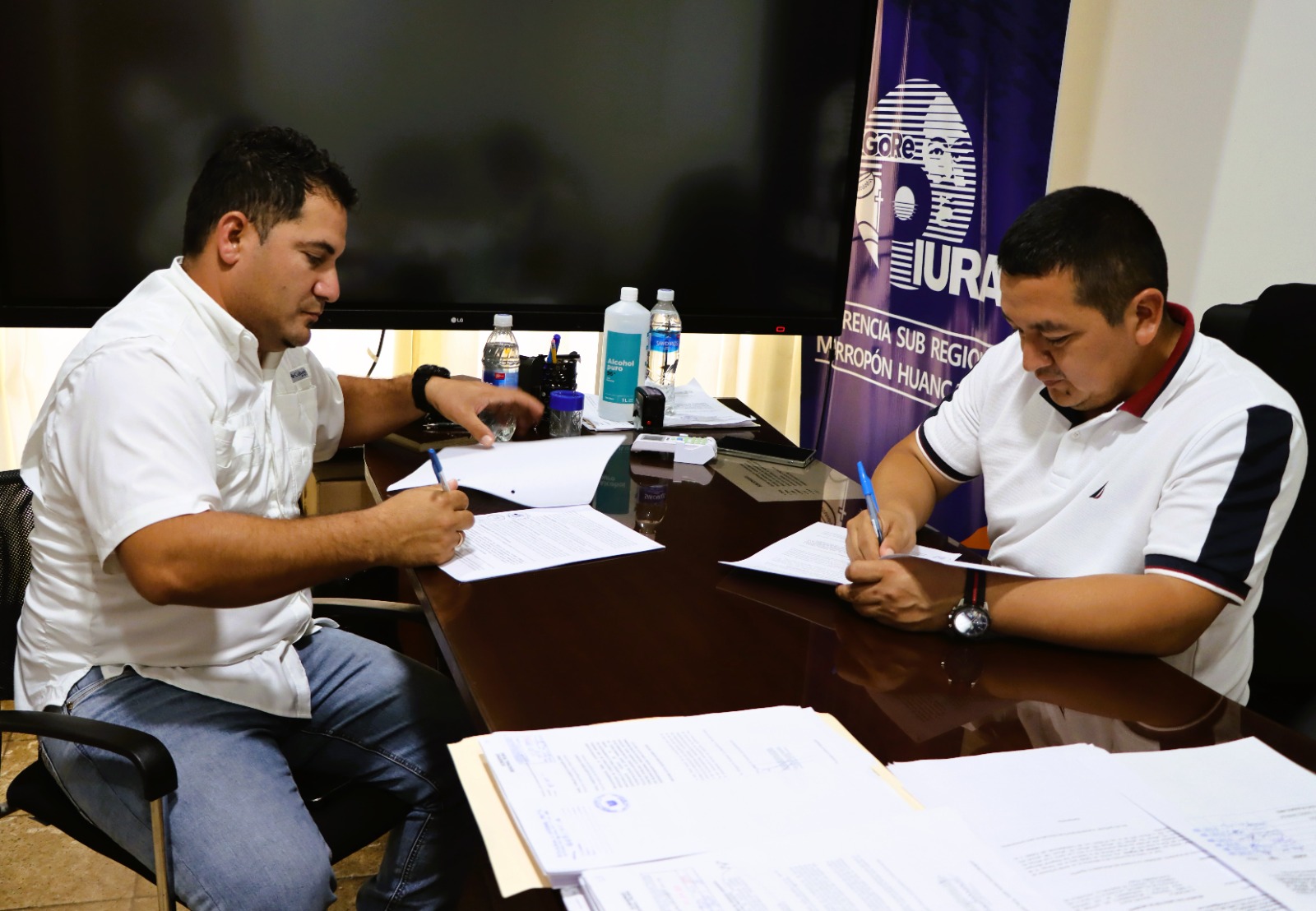 Morropón: GORE y municipalidad de Buenos Aires firman convenio para dotar de agua potable a mil 500 habitantes 