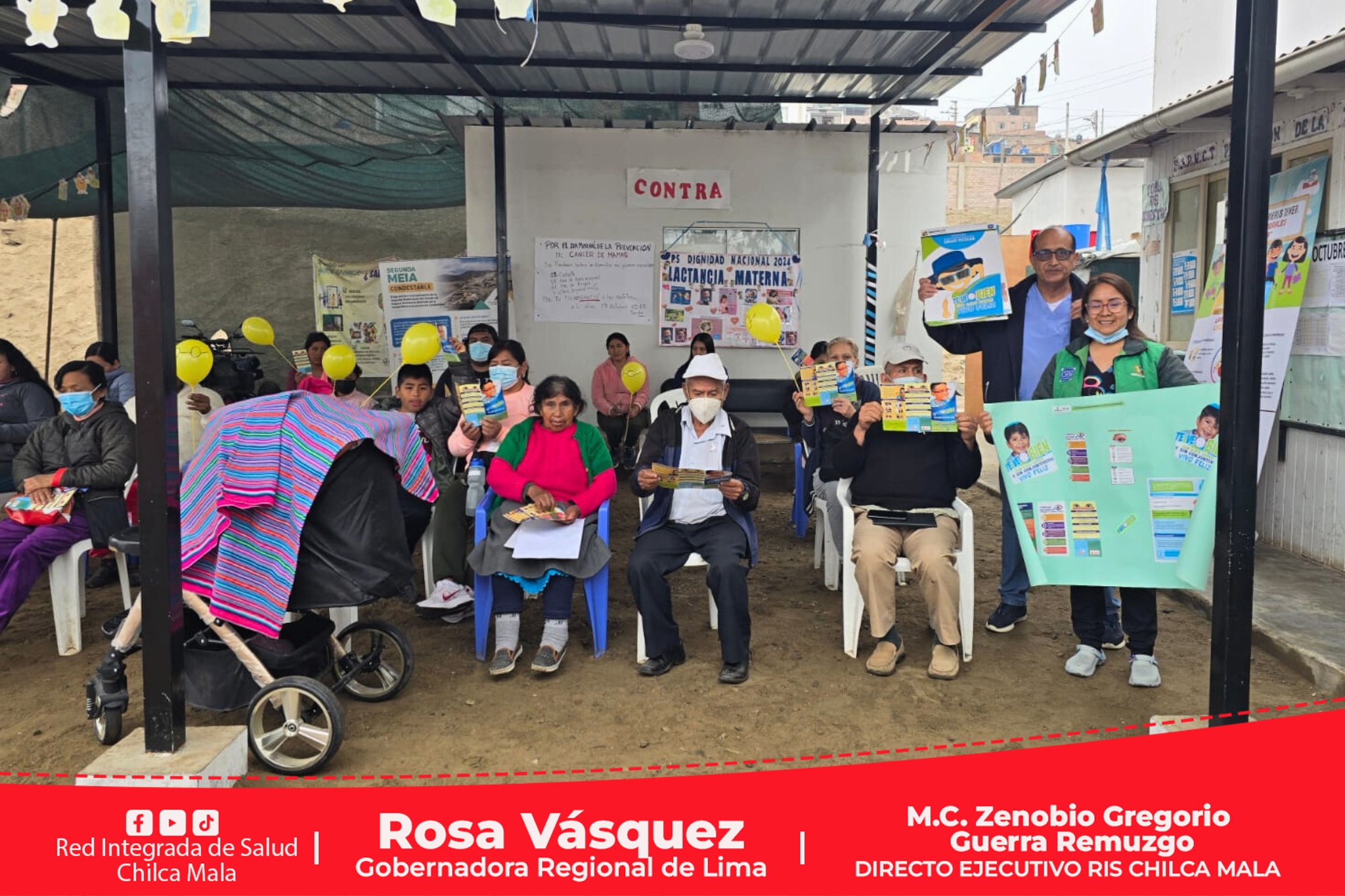 RIS Chilca Mala promueve el cuidado de la salud visual en Mala