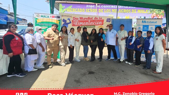 RIS Chilca Mala realiza sesiones demostrativas para prevenir anemia en el distrito de Mala