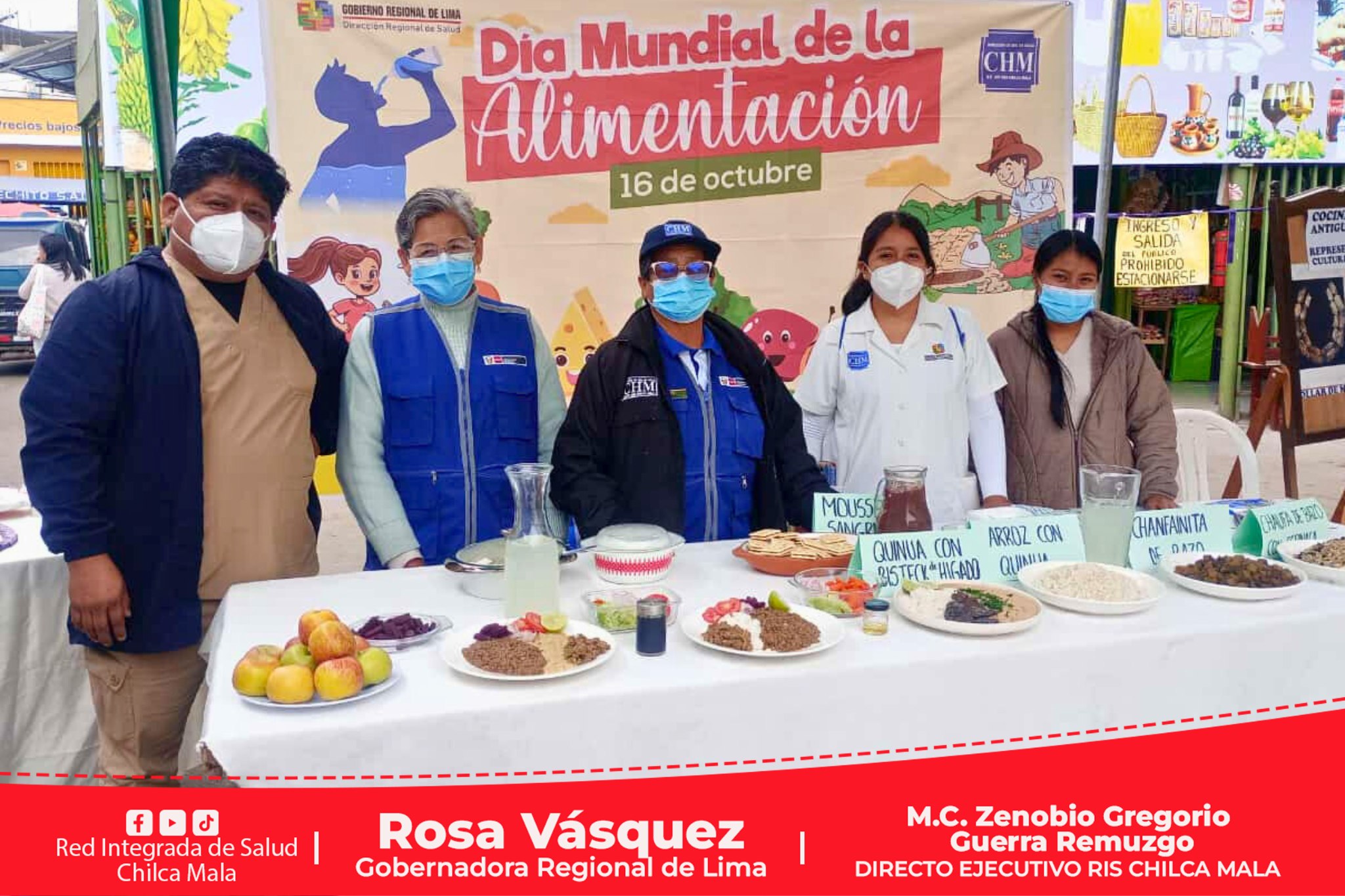 RIS Chilca Mala realiza sesiones demostrativas para prevenir anemia en el distrito de Mala