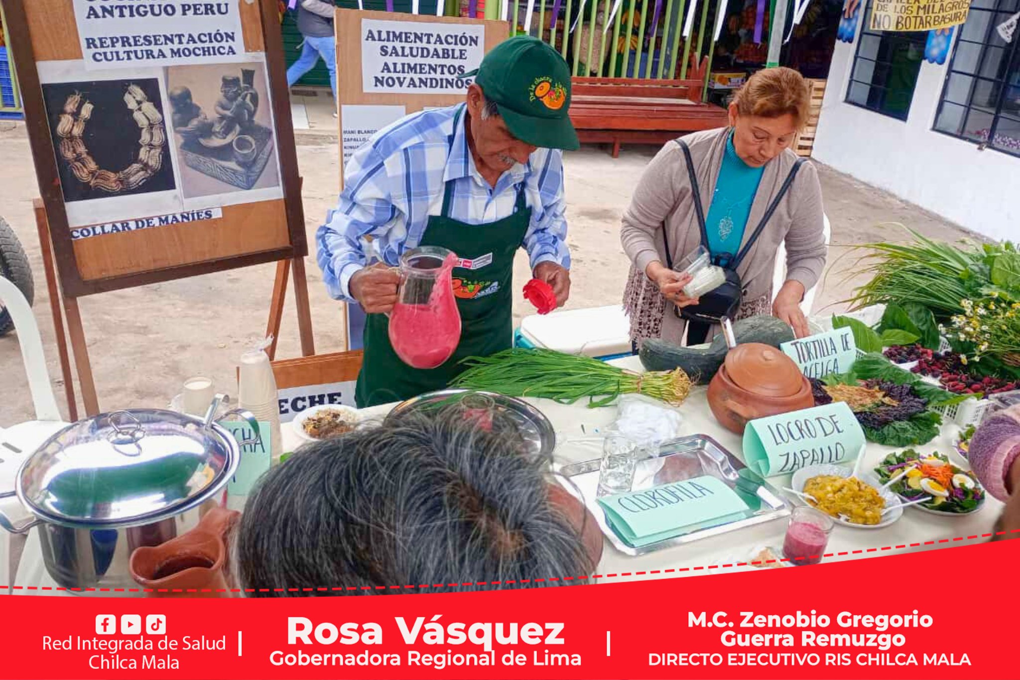 RIS Chilca Mala realiza sesiones demostrativas para prevenir anemia en el distrito de Mala