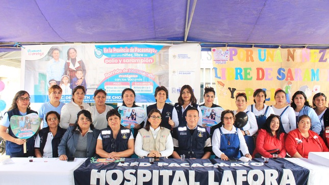 ¡Por una niñez libre de sarampión y polio!