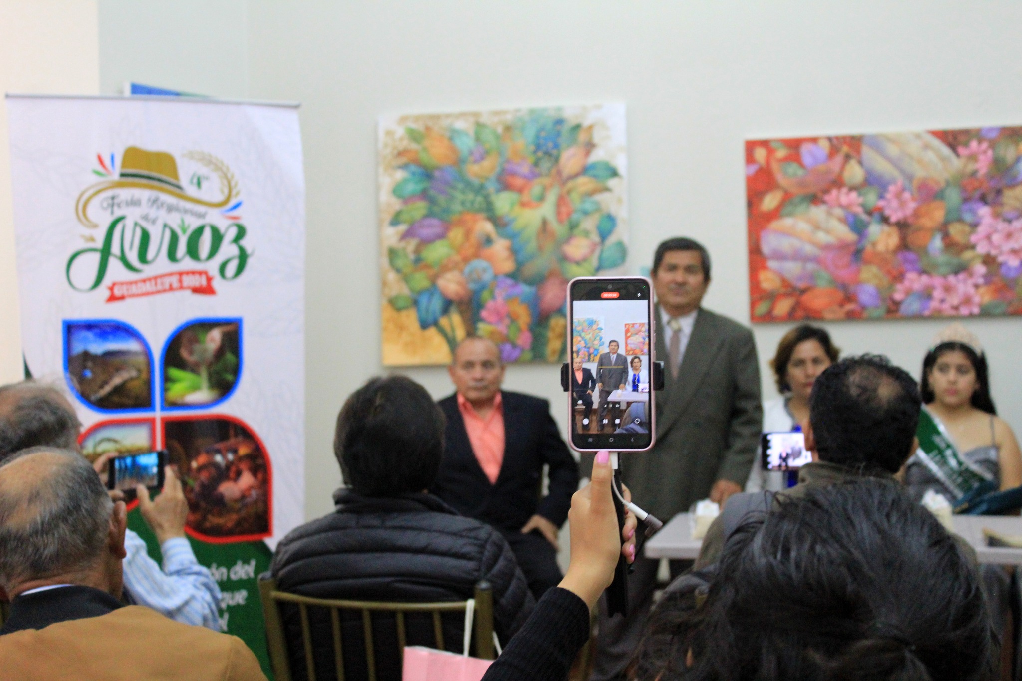 ¡Todo un éxito la conferencia de prensa en Trujillo!