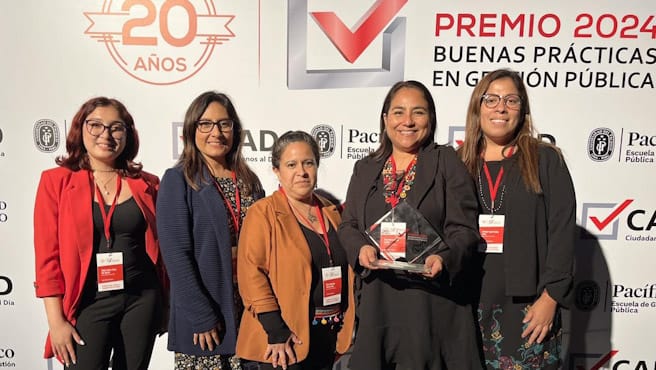 Ministerio de Salud destaca en Premio a las Buenas Prácticas en Gestión Pública 2024