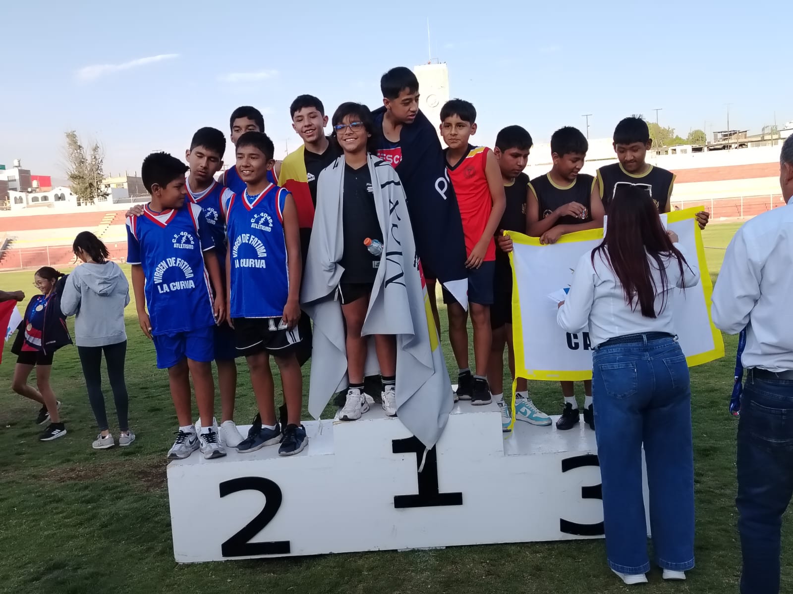 Felicitación I.E "Virgen de Fátima"