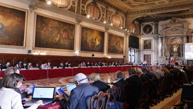 Magistrados del TC Gustavo Gutiérrez y Manuel Monteagudo participaron en la 140° sesión plenaria de la Comisión de Venecia
