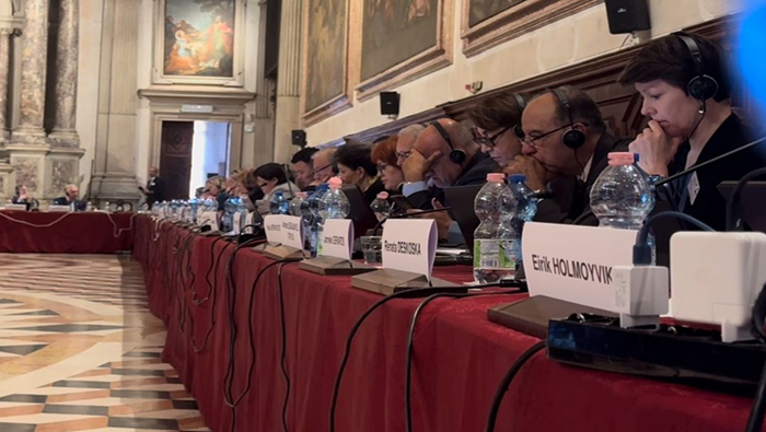 Magistrados del TC Gustavo Gutiérrez y Manuel Monteagudo participaron en la 140° sesión plenaria de la Comisión de Venecia