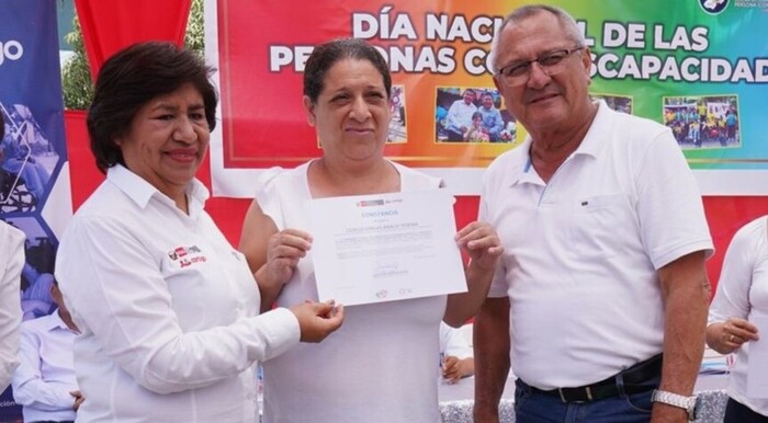 Programa Contigo y GORE Tumbes firmaron pacto para fortalecer las acciones en beneficio de las personas con discapacidad