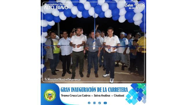 Archivo png de la inaguración de la carretera 