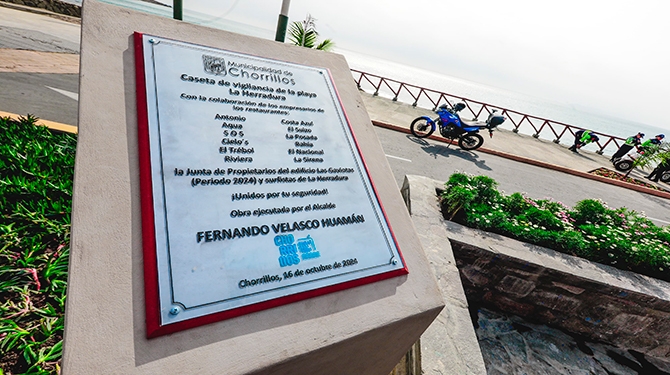 Proyecto ejecutado por la gestión municipal del alcalde Fernando Velasco
