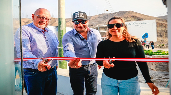 Proyecto contó con el apoyo de los empresarios de la Herradura y vecinos del condominio Las Gaviotas