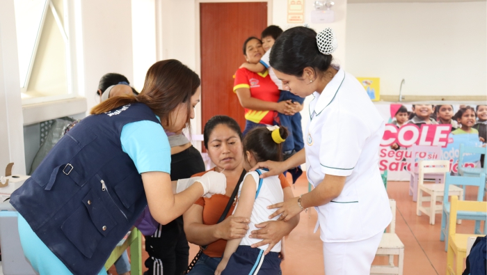 VACUNACION SARAMPION