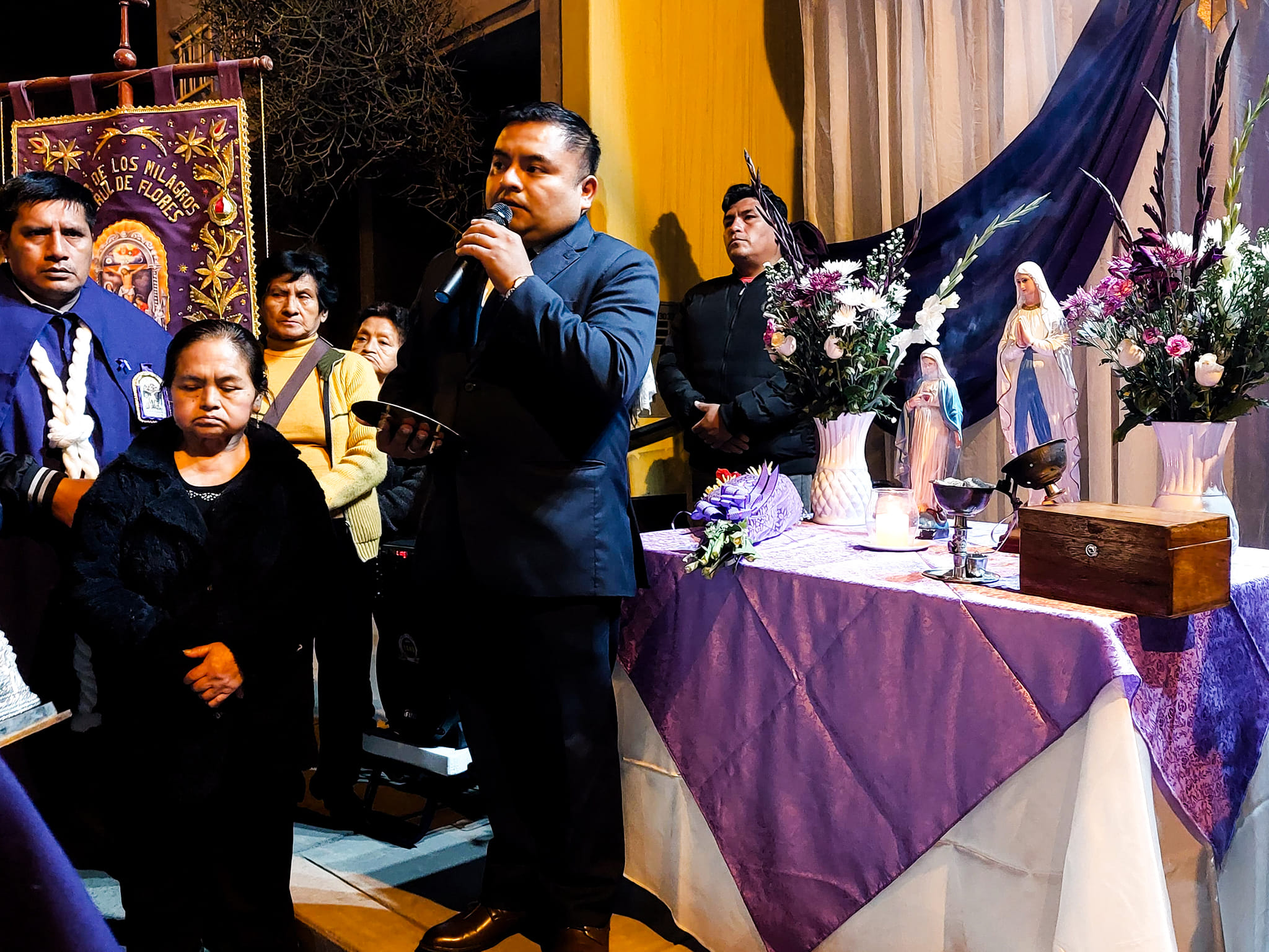 Primer Recorrido de la Sagrada Imagen del Señor de los Milagros