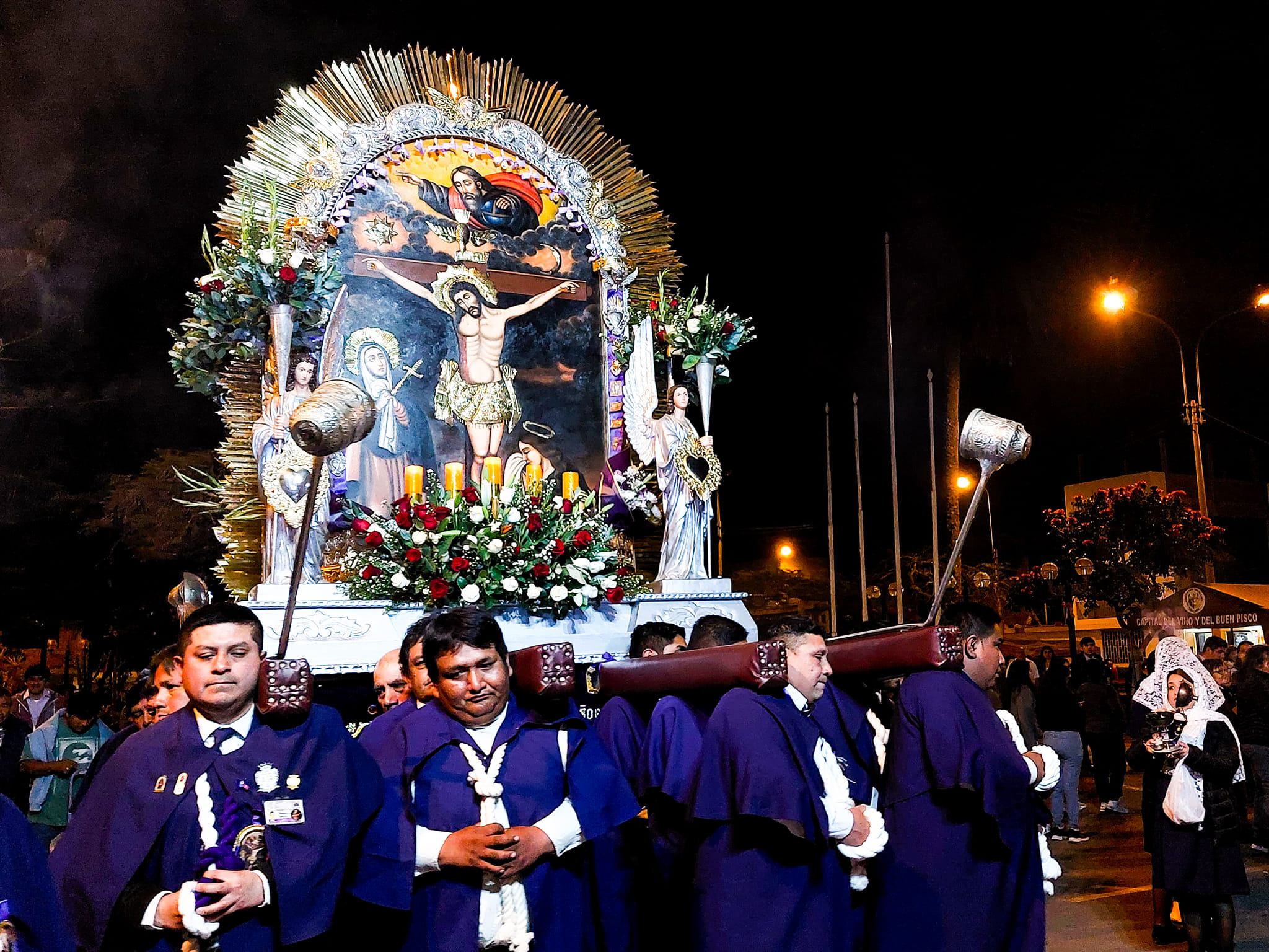 Primer Recorrido de la Sagrada Imagen del Señor de los Milagros