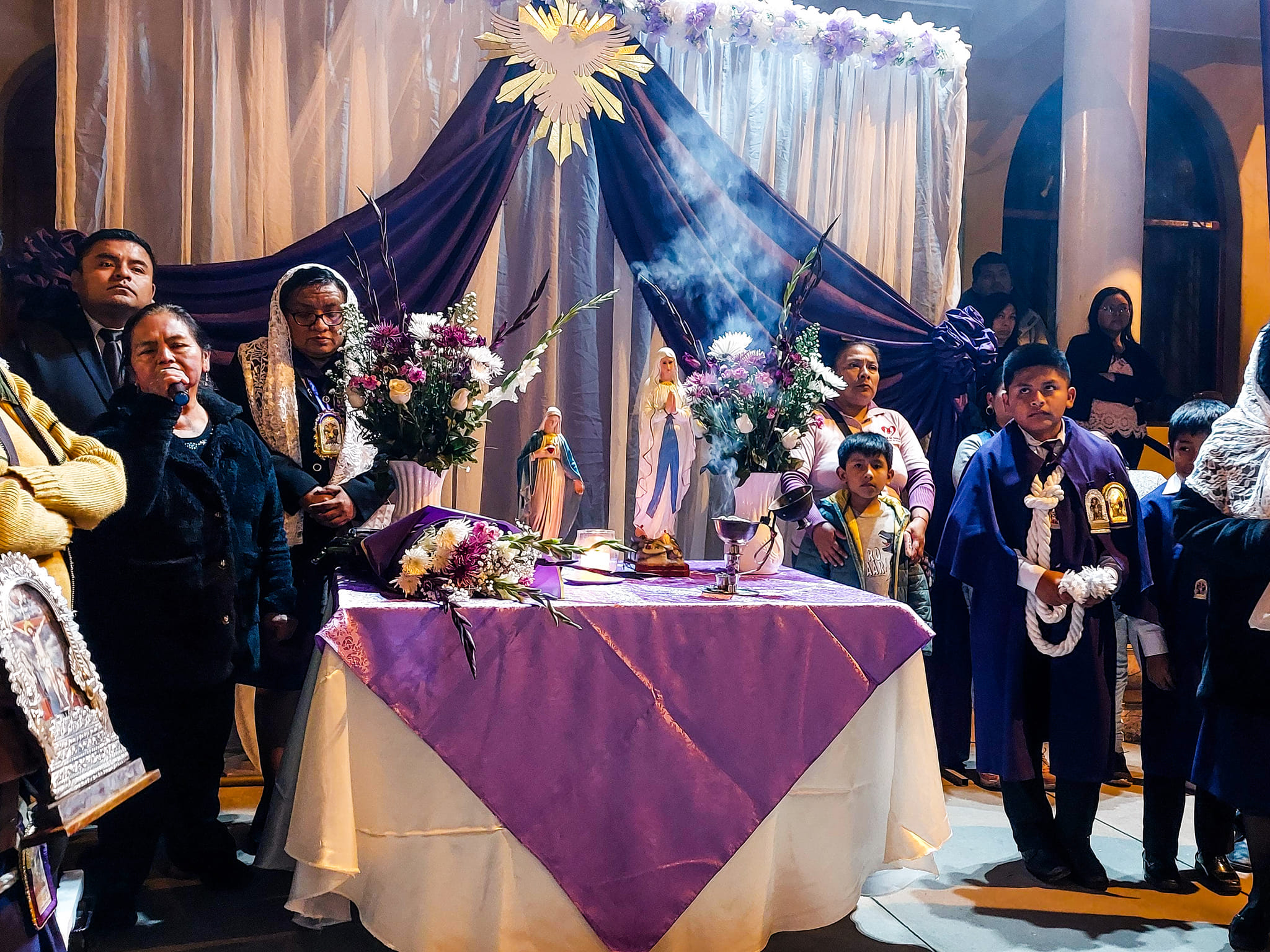 Primer Recorrido de la Sagrada Imagen del Señor de los Milagros