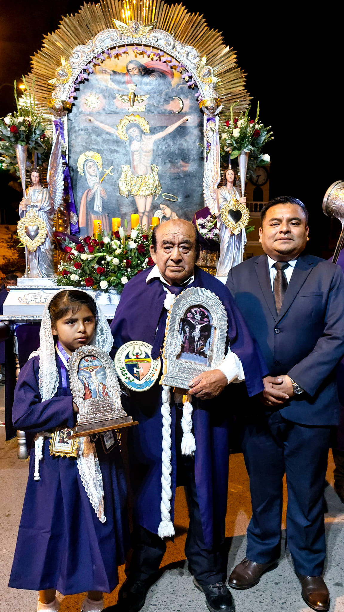 Primer Recorrido de la Sagrada Imagen del Señor de los Milagros