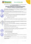 Vista preliminar de documento REGLAMENTO DE PRESTACION SERVICIO DE AGUA POTABLE  Y ALCANTARILLADO ANEXO OM 012-2024-CM-MP-TAH