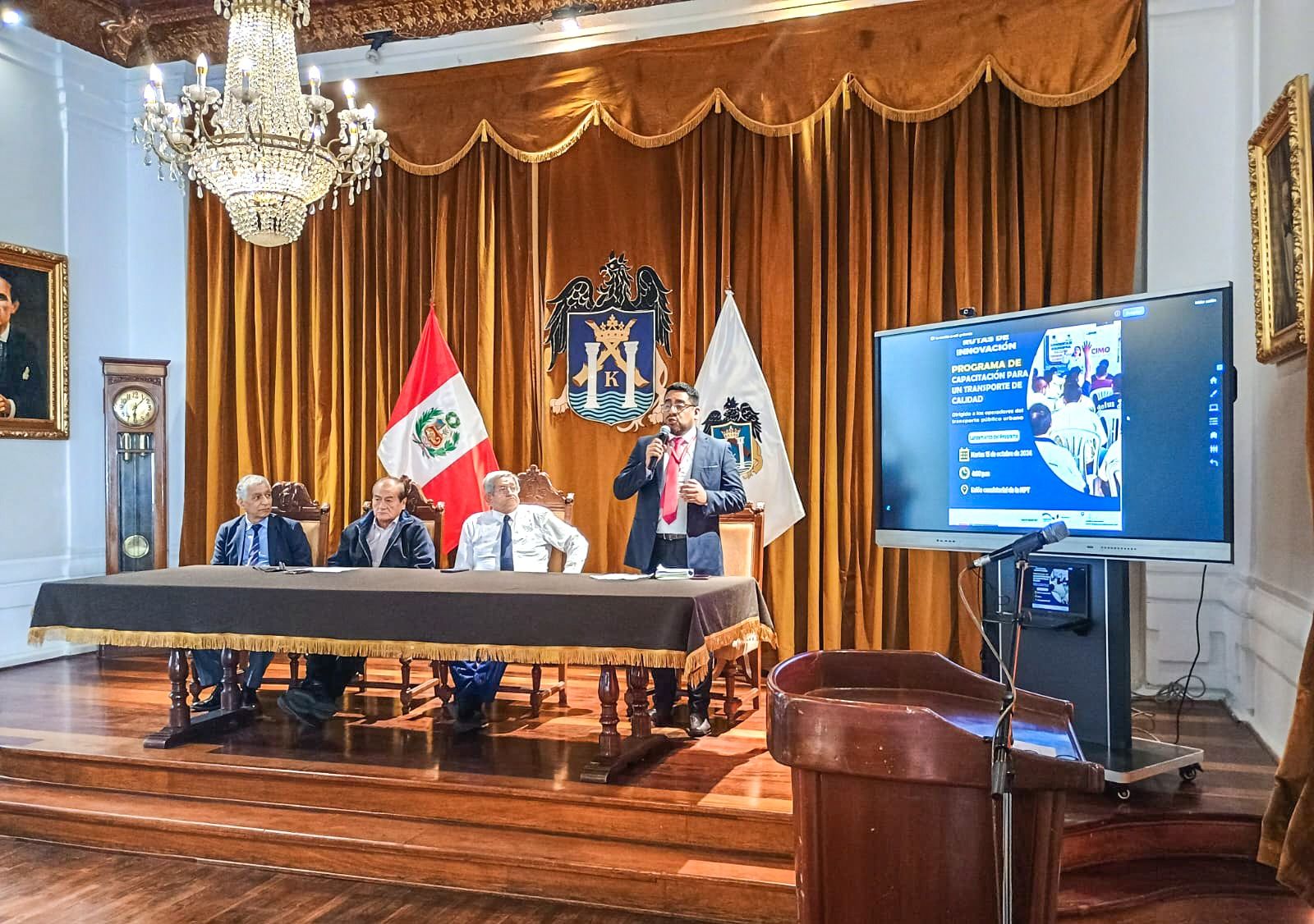 MESA DE HONOR 
