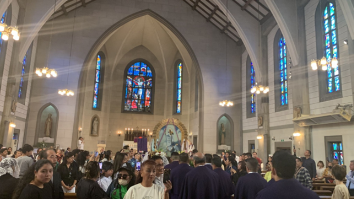 Comunidad peruana residente en Nagoya celebra con fervor al Señor de los Milagros
