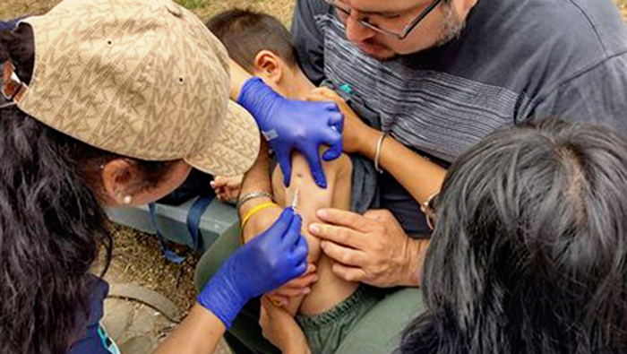 Vacunación contra el Sarampión