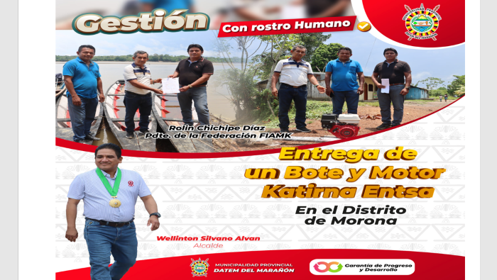 MUNICIPALIDAD PROVINCIAL DATEM DEL MARAÑON