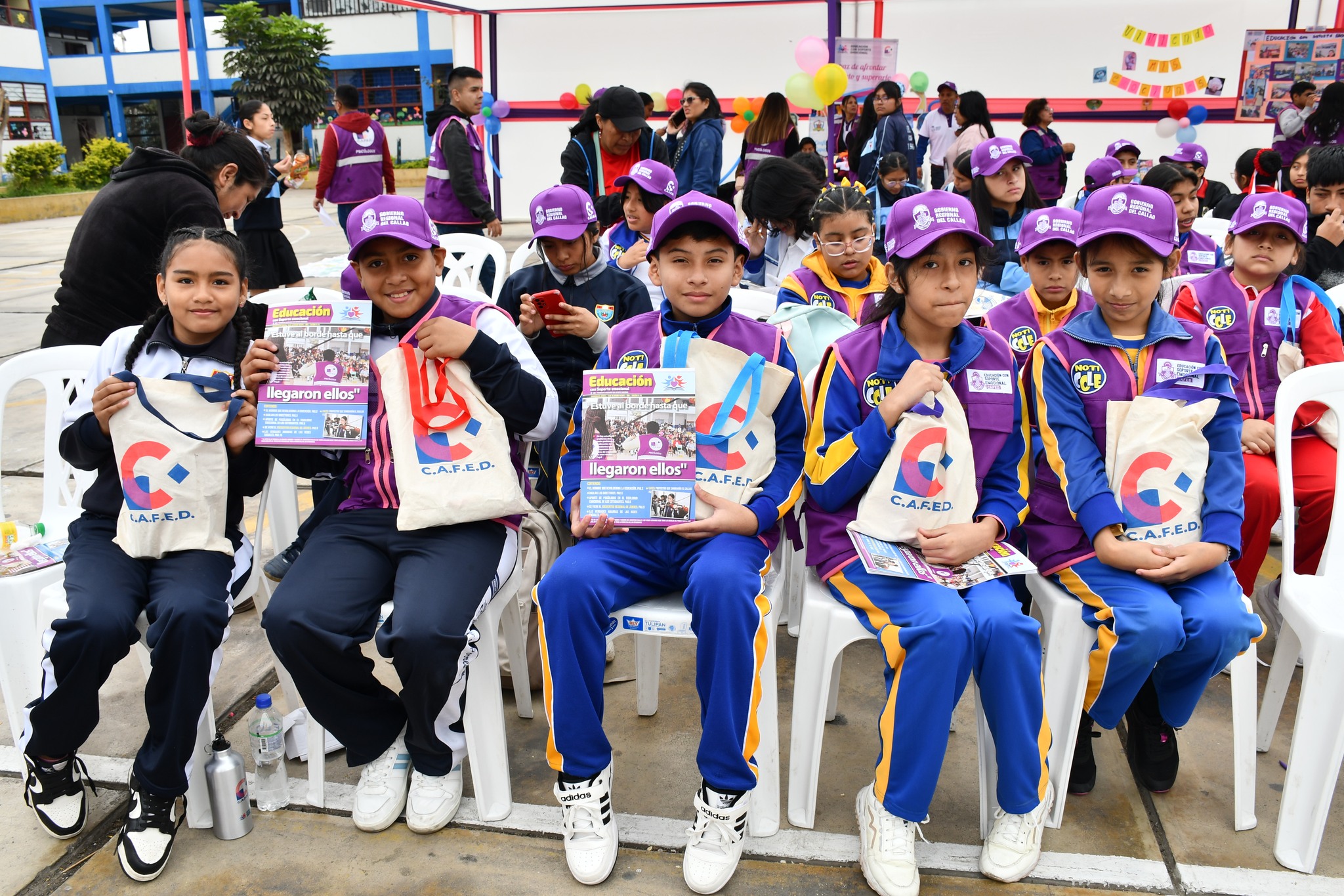 Foto grupal de niños SE