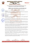 Vista preliminar de documento ODENANZA MUNICIPAL N° 011-2024-MDV. APROBACION DEL REGLAMENTO PARA EL DESARROLLO DE LA AUDIENCIA PUBLICA MUNICIPAL DE RENDICIÓN DE CUENTAS DE LA MDV II-2024