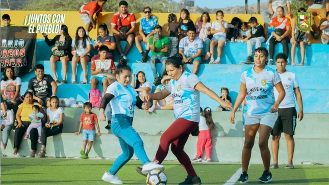 Foto Se jugo la segunda fecha del campeonato "Reinas del Balón"