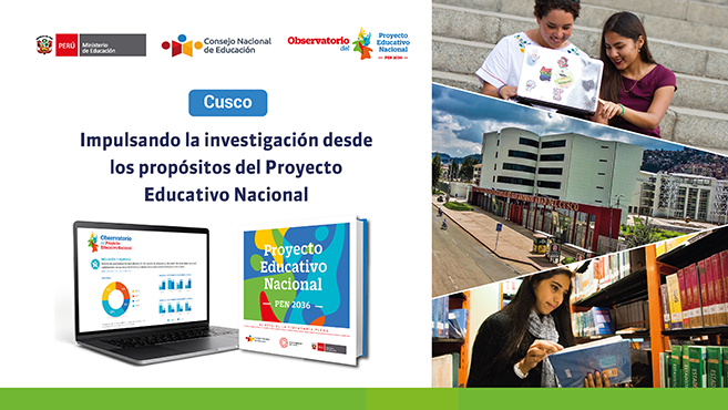 Observatorio del Proyecto Educativo Nacional será presentado en Cusco