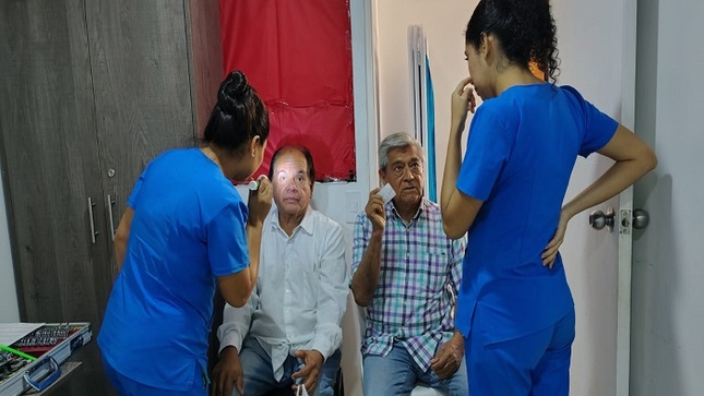 Atención oftalmológica