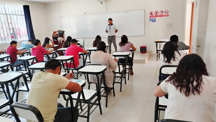 Rinden examen de conocimientos para cubrir plazas de personal de la unidad de flagrancia de Piura