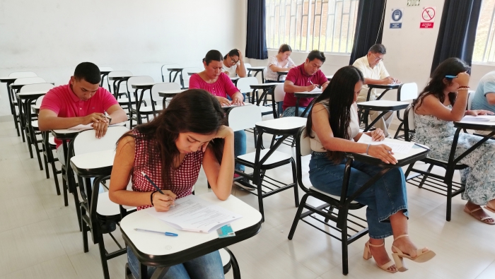 Rinden examen de conocimientos para cubrir plazas de personal de la unidad de flagrancia de Piura