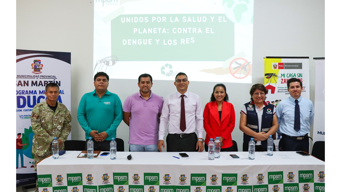 Lanzamiento de la actividad denominada Unidos por la salud y el planeta contra el Dengue y los residuos.