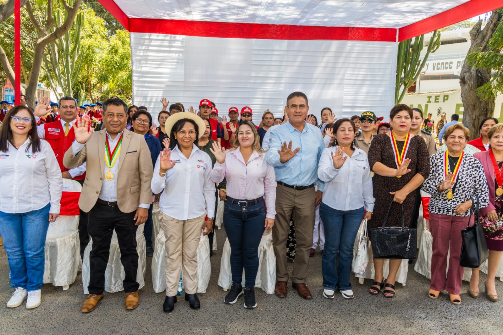 Vicegobernadora regional y ministra Teresa Hernández presiden inauguración de Centro Emergencia Mujer en Catacaos