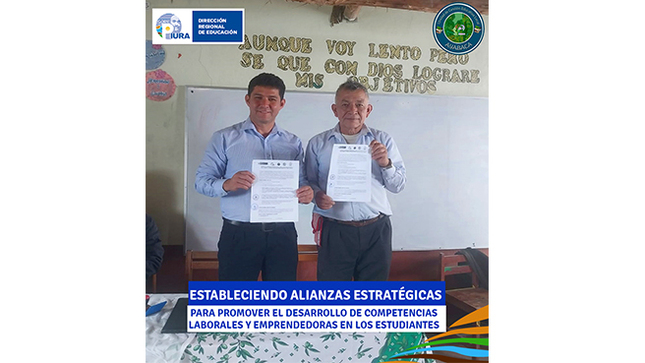 Convenio de Cooperación Interinstitucional entre la I.E. N° 14218 – Gigante CETPRO Ayabaca