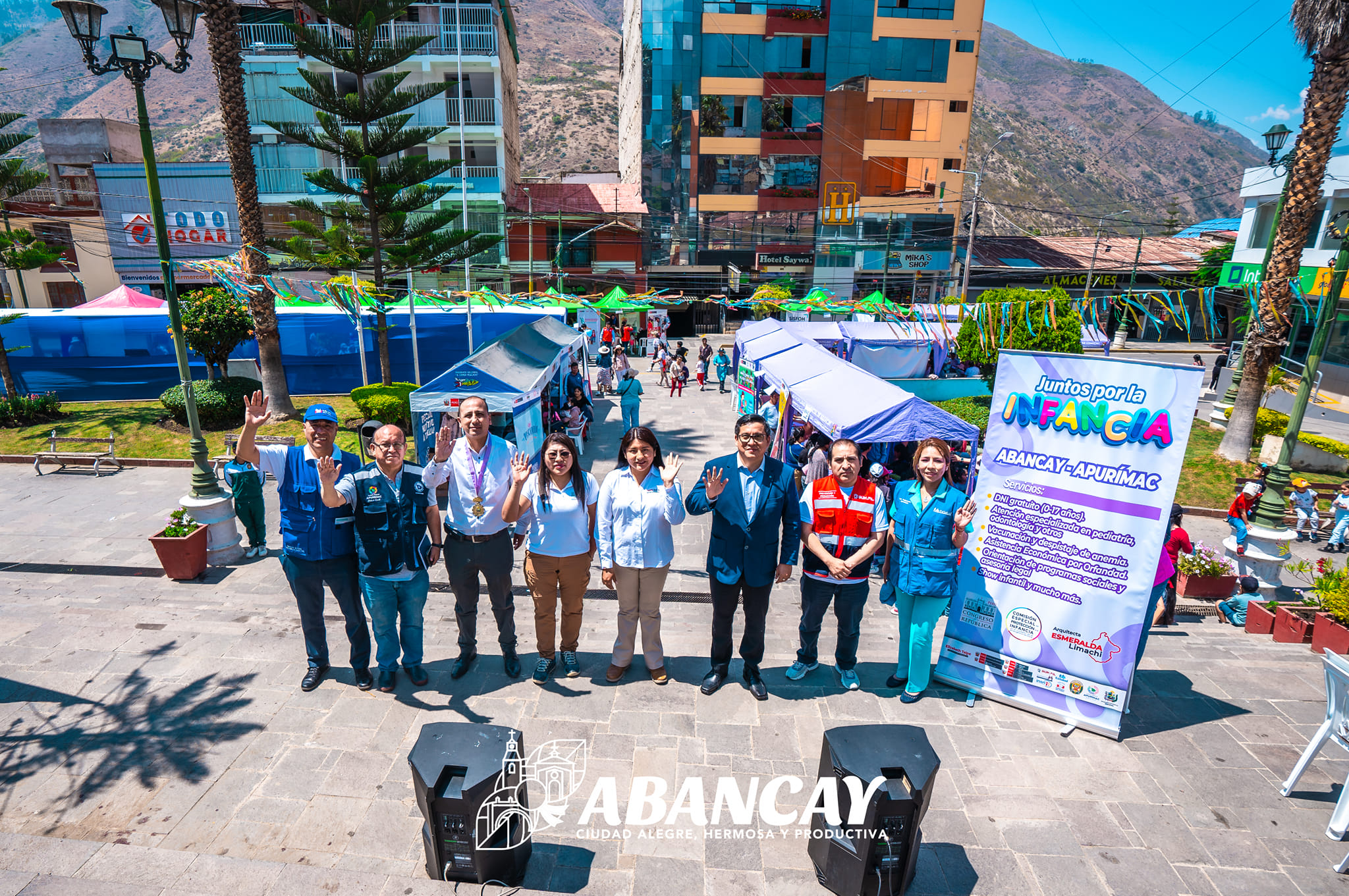 💯Éxito Rotundo En La 10ª Campaña "Juntos Por La Infancia" En Abancay.