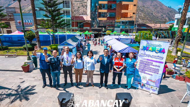 💯Éxito Rotundo En La 10ª Campaña "Juntos Por La Infancia" En Abancay.