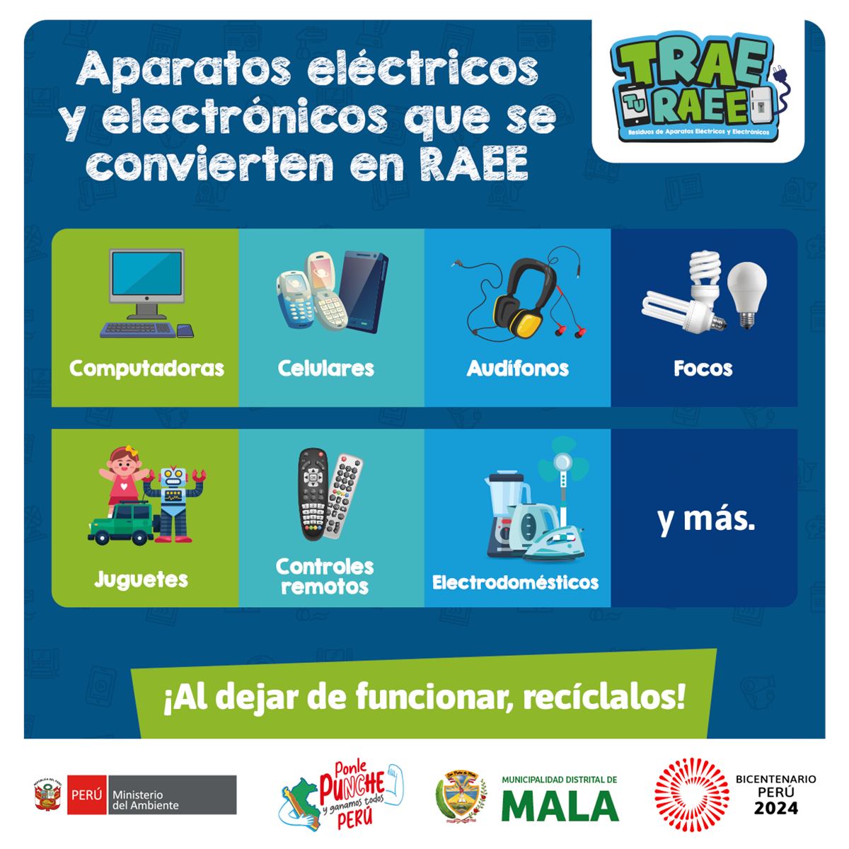 ¿Qué son los RAEE y que es lo que contienen?