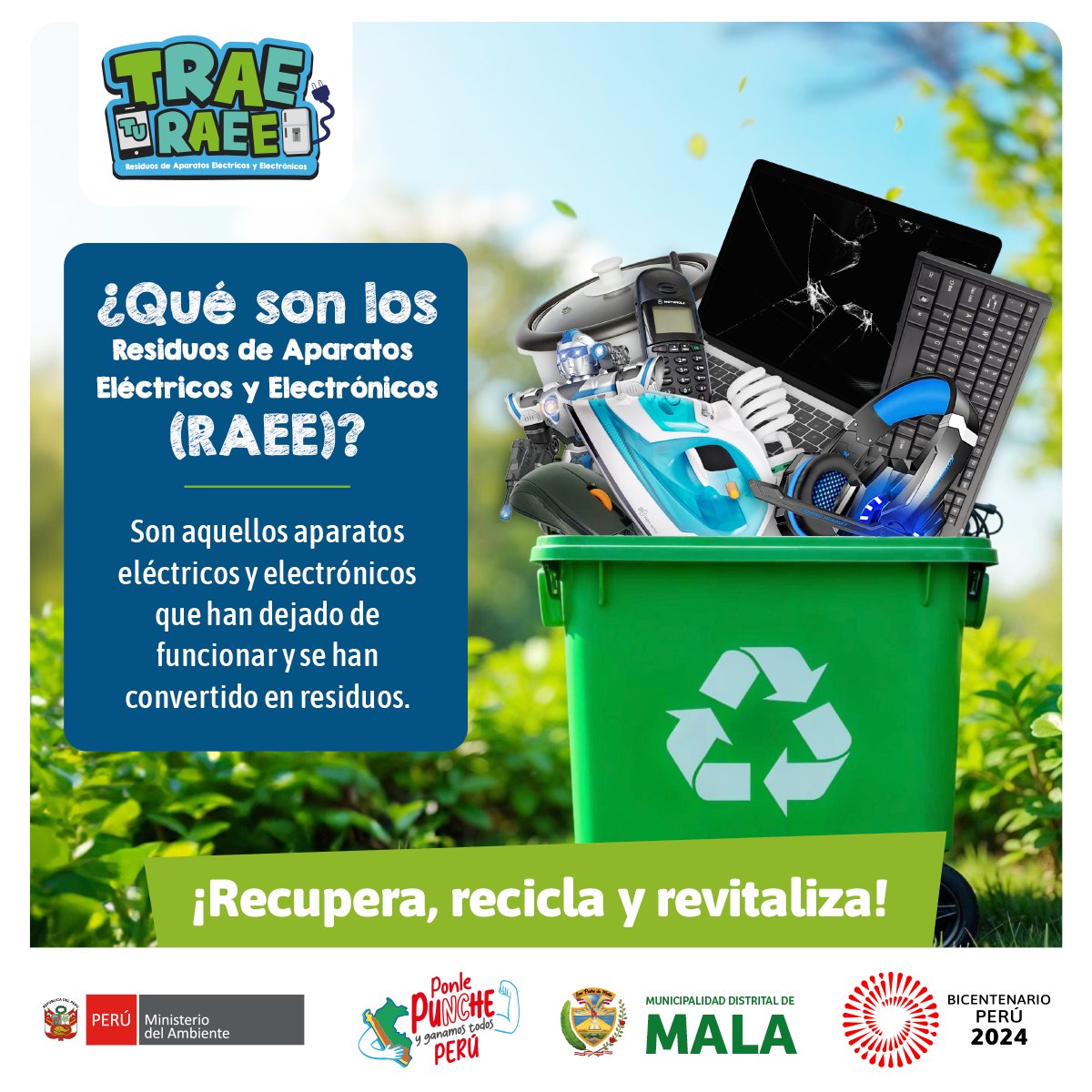¿Qué son los RAEE y que es lo que contienen?