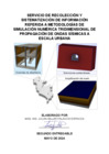 Vista preliminar de documento Servicio de recolección y sistematización de información referida a metodologías de simulación numérica tridimensional de propagación de ondas sísmicas a escala urbana