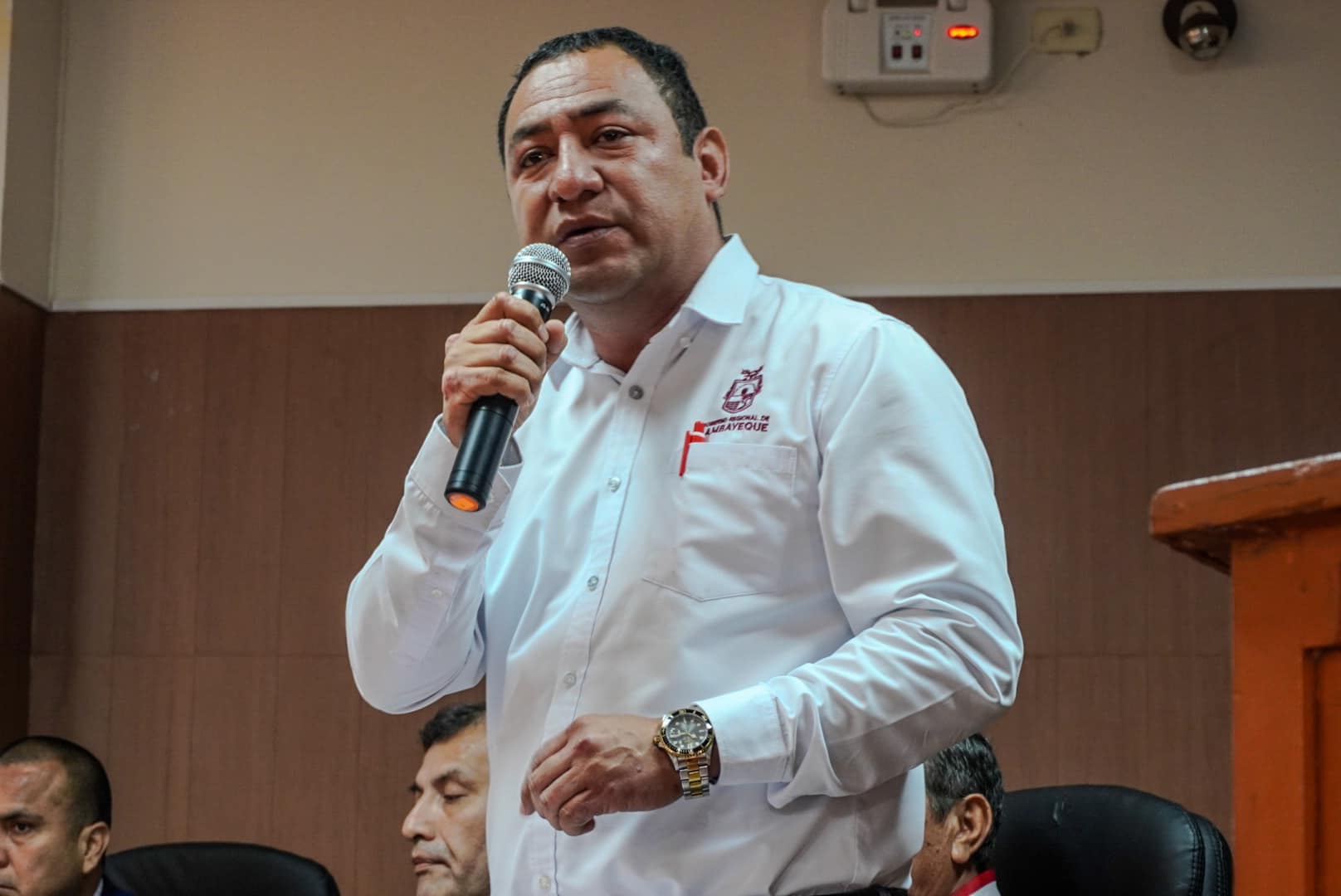 Exposicion del Gerente Regional de Recursos Naturales y Gestión ambiental