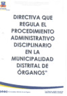 Vista preliminar de documento DIRECTIVA QUE REGULA EL PROCEDIMIENTO ADMINISTRATIVO