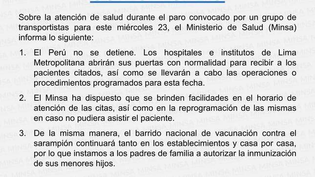 Comunicado