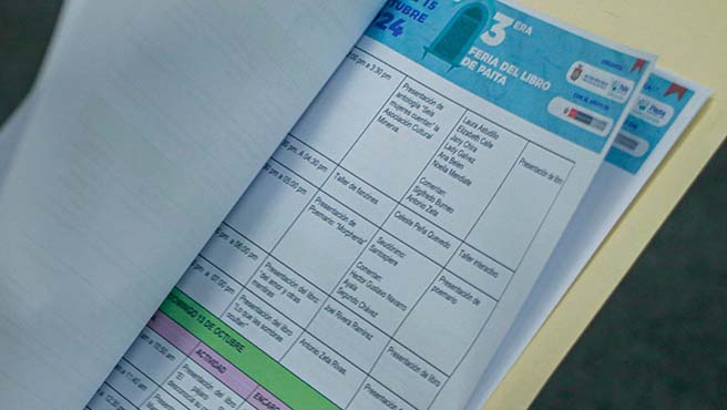 Municipalidad realiza el lanzamiento de la TERCERA FERIA DE LIBRO 2024