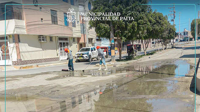 Municipalidad multó a EPS GRAUpor colapso de desagües en el sector la Molina y Fonavi.