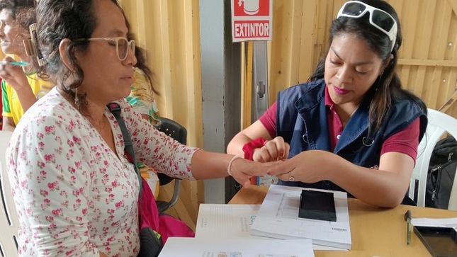 Entregan DNI a personas con discapacidad